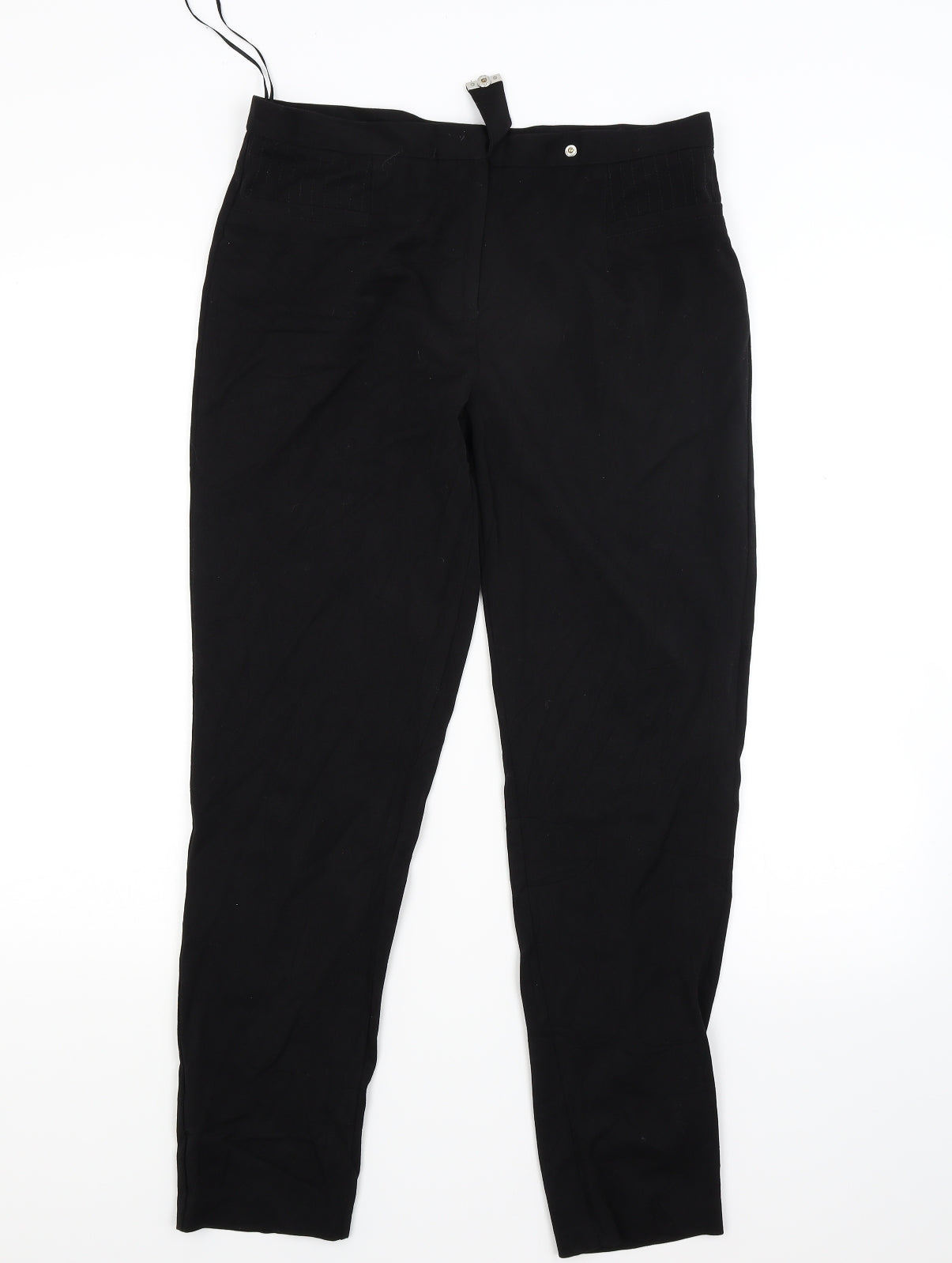 Klass Womens Black   Trousers  Size 12 L27 in