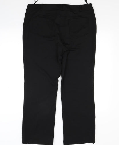 Preloved CC Womens Black   Trousers  Size 16 L27 in - Back