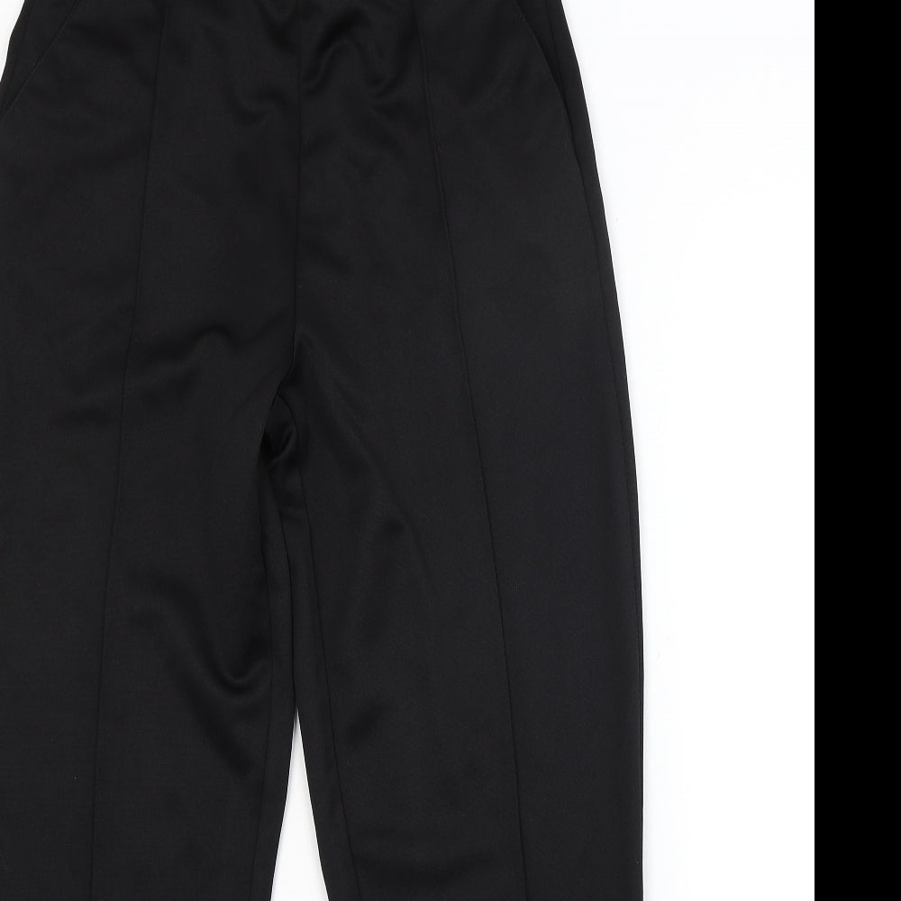 BM Womens Black   Trousers  Size 10 L28 in