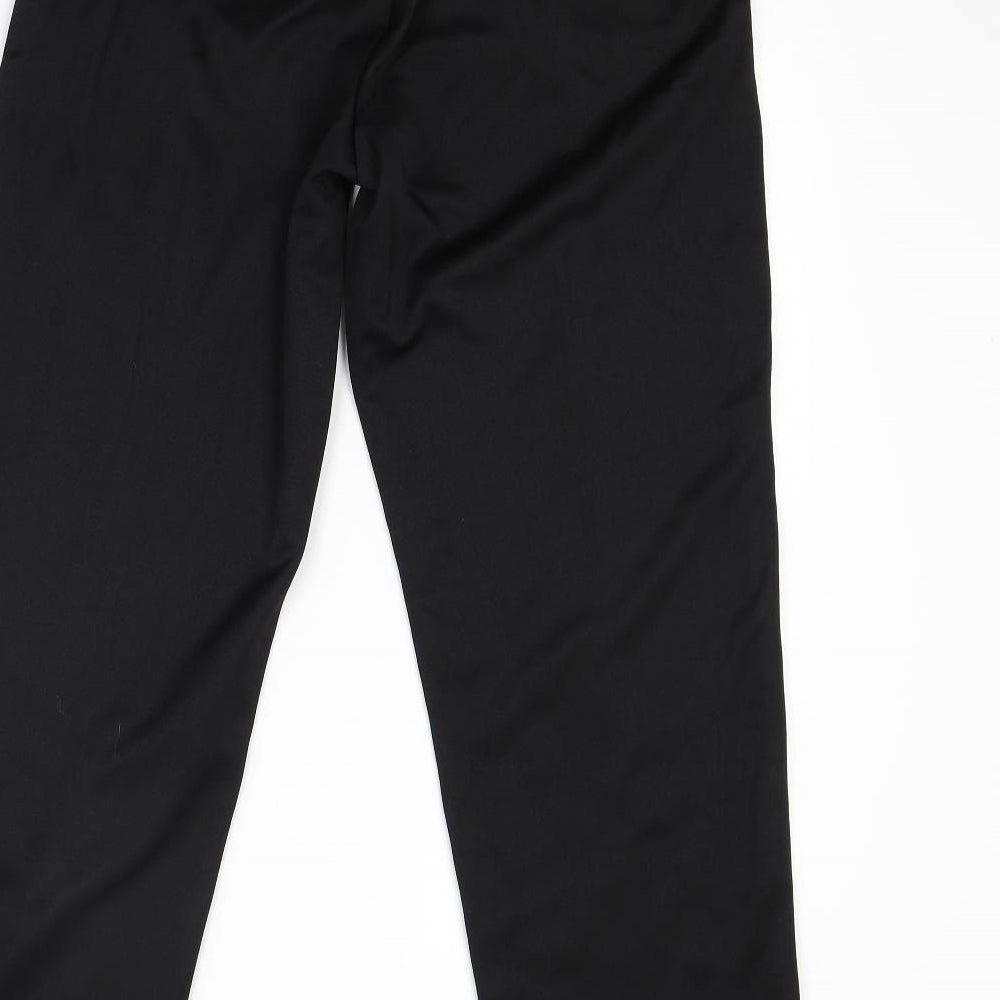 BM Womens Black   Trousers  Size 10 L28 in