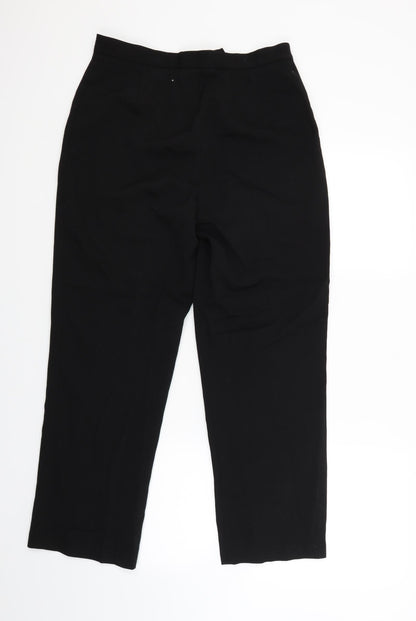 Preloved CC Womens Black   Trousers  Size 12 L27 in - Back