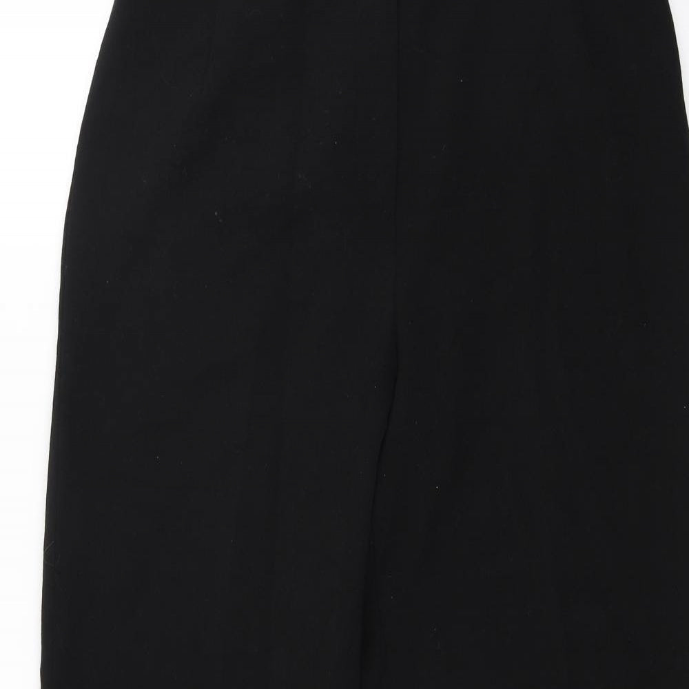 CC Womens Black   Trousers  Size 12 L27 in