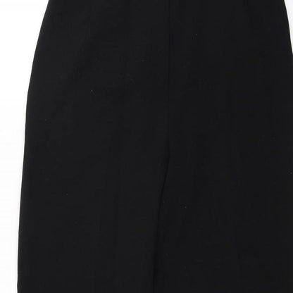 Preloved CC Womens Black   Trousers  Size 12 L27 in - Detail