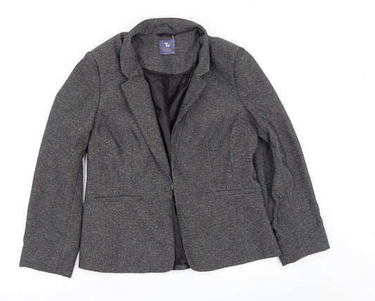 TU Womens Grey   Jacket  Size 12