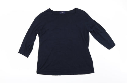 Preloved NEXT Womens Blue   Pullover Jumper Size 18 - Front