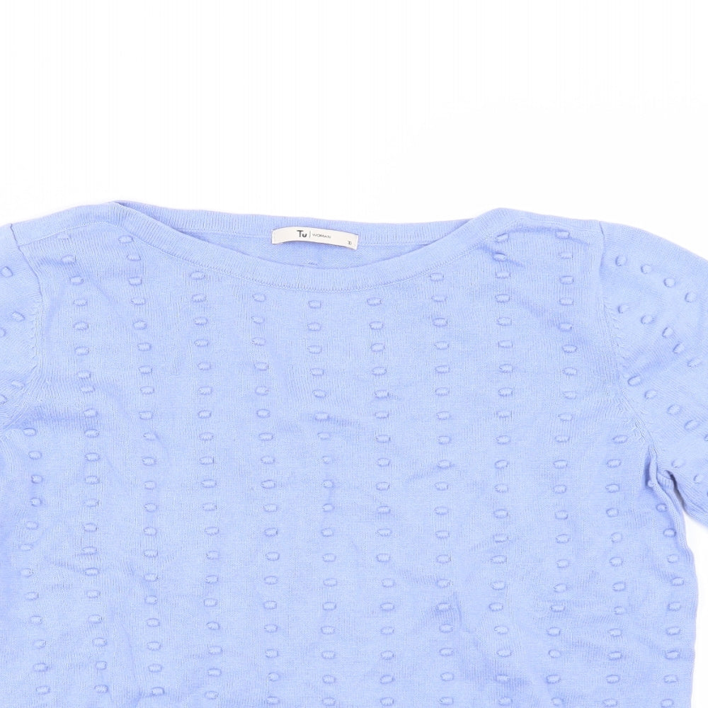 George Womens Blue   Pullover Jumper Size 10
