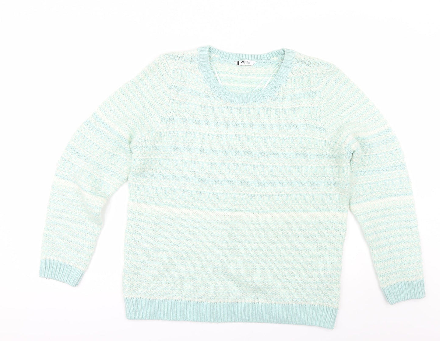 BHS Womens Green   Pullover Jumper Size 18