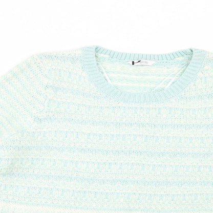 Preloved BHS Womens Green   Pullover Jumper Size 18 - Detail