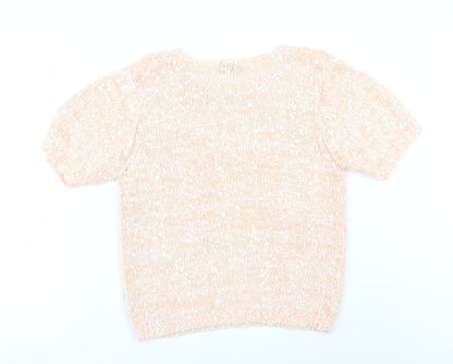 Preloved Debenhams Womens Orange   Pullover Jumper Size M - Back