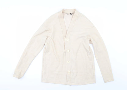 Preloved SheIn Womens Beige   Jacket  Size XS - Front