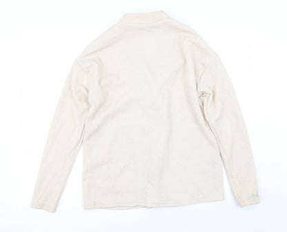 Preloved SheIn Womens Beige   Jacket  Size XS - Back