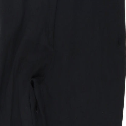 Preloved Marks and Spencer Mens Black   Trousers  Size 16 L29 in - Detail