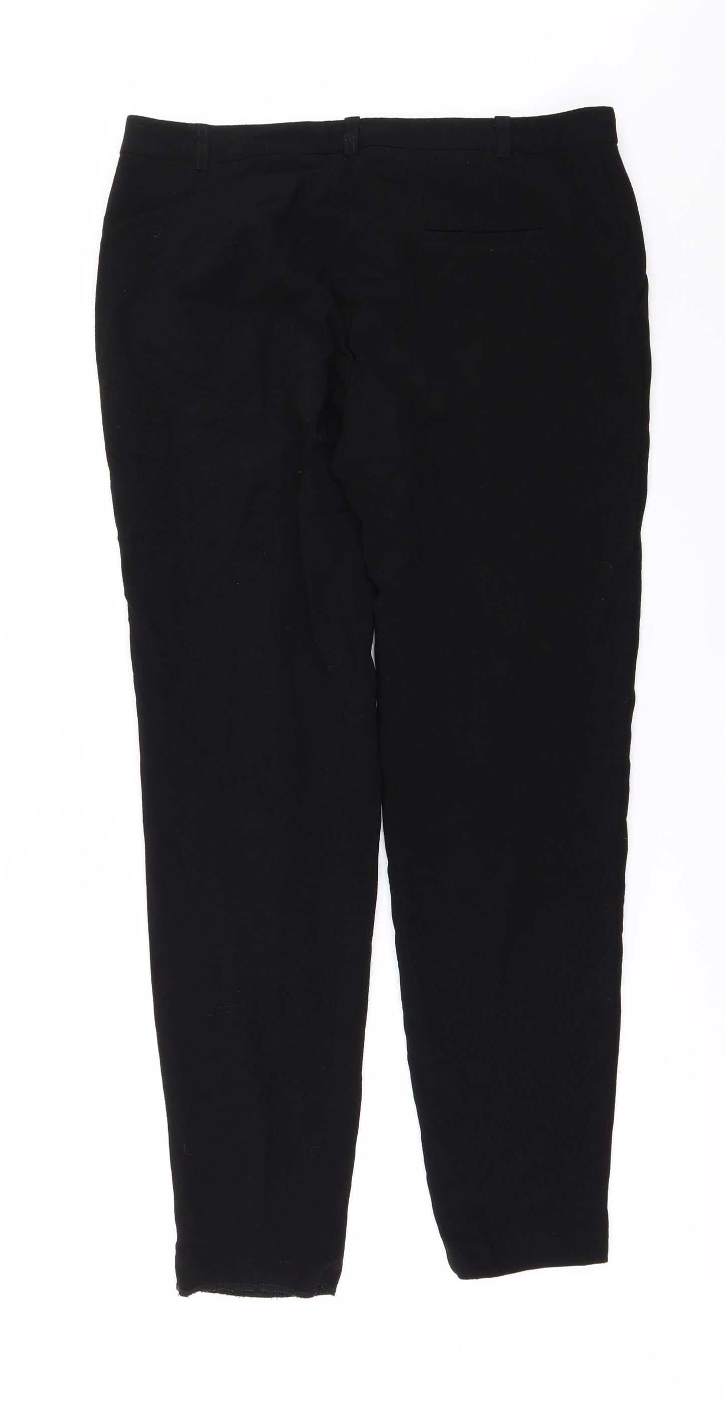 ASOS Womens Black   Trousers  Size 12 L27 in