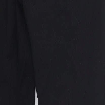 Preloved Ectu Womens Black   Trousers  Size 12 L28 in - Label