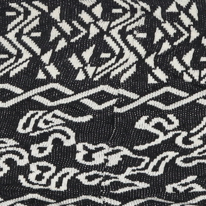 Preloved Topshop Womens Black Geometric  Pullover Jumper Size 10 - Label