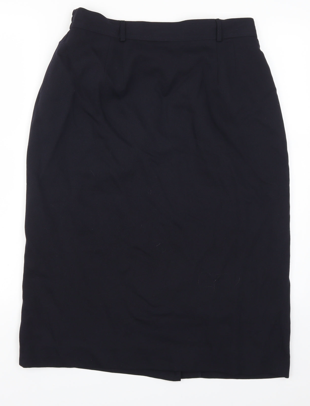 Preworn Womens Blue   Straight & Pencil Skirt Size 30 in