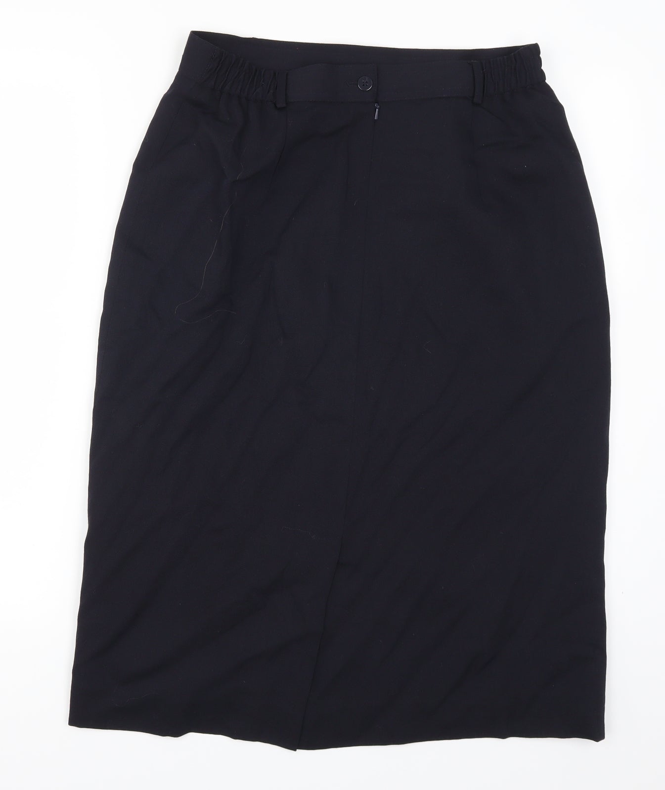 Preworn Womens Blue   Straight & Pencil Skirt Size 30 in