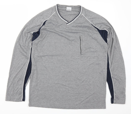 MMM Mens Grey   Pullover Sweatshirt Size L