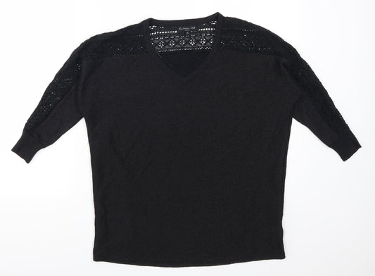 F&F Womens Black   Pullover Jumper Size 6