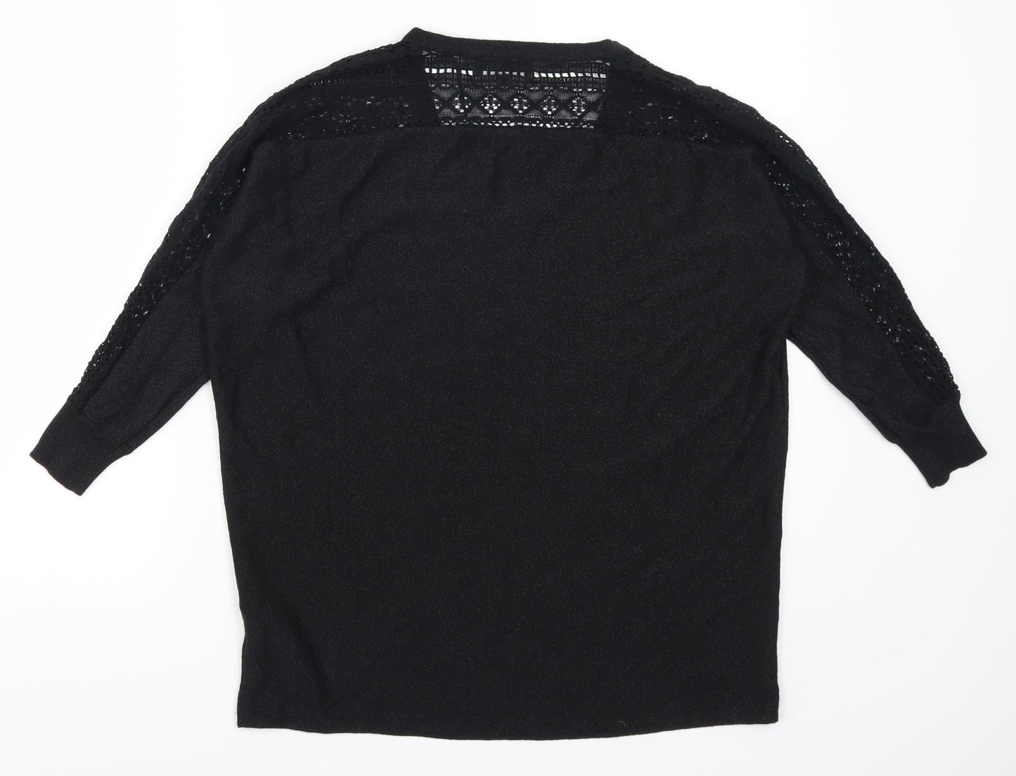 F&F Womens Black   Pullover Jumper Size 6
