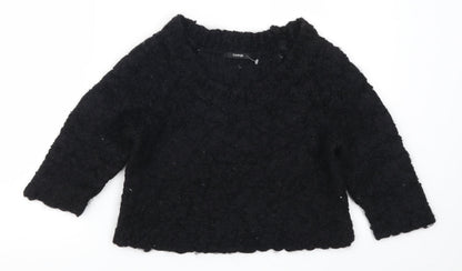 Preloved George Womens Black   Pullover Jumper Size 14 - Front