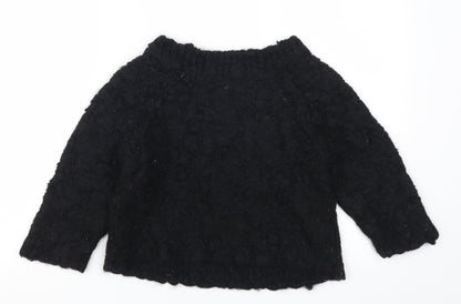Preloved George Womens Black   Pullover Jumper Size 14 - Back