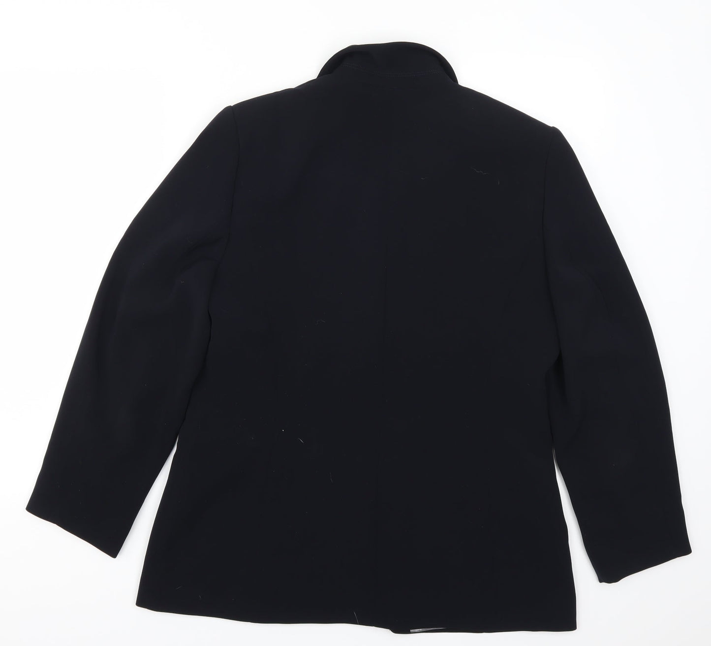 Gold Womens Blue   Jacket Suit Jacket Size 14