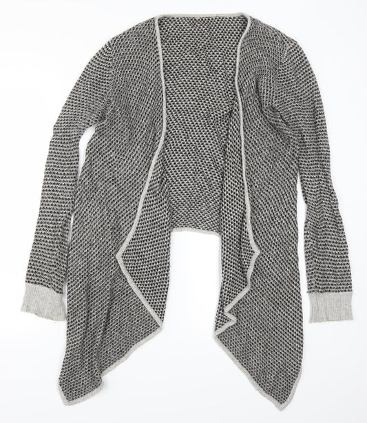 M&Co Womens Grey   Cardigan Jumper Size 10