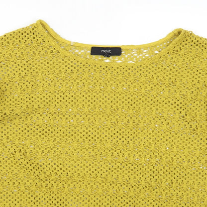 Preloved NEXT Womens Yellow   Pullover Jumper Size 20 - Detail