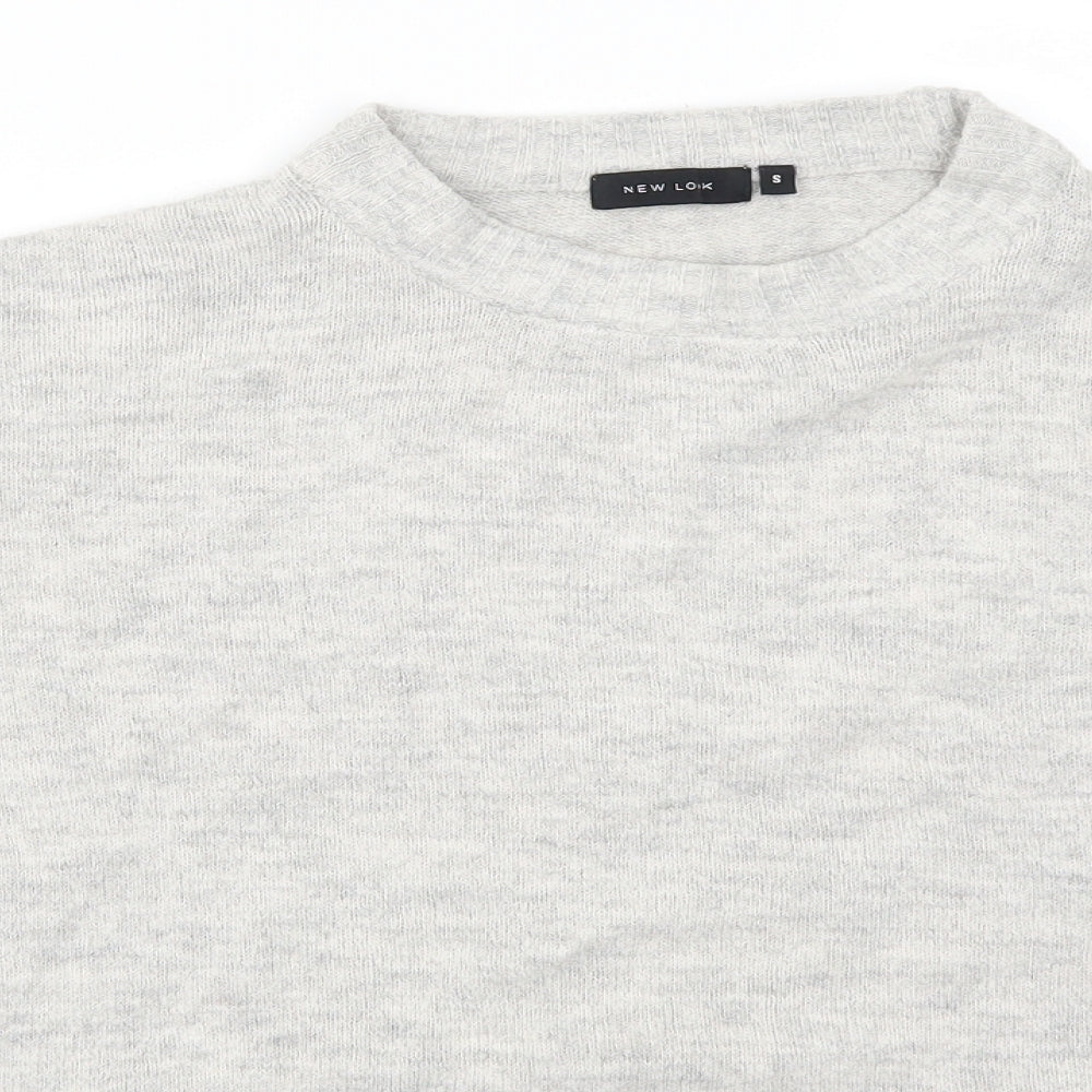 New Look Womens Grey   Pullover Jumper Size S