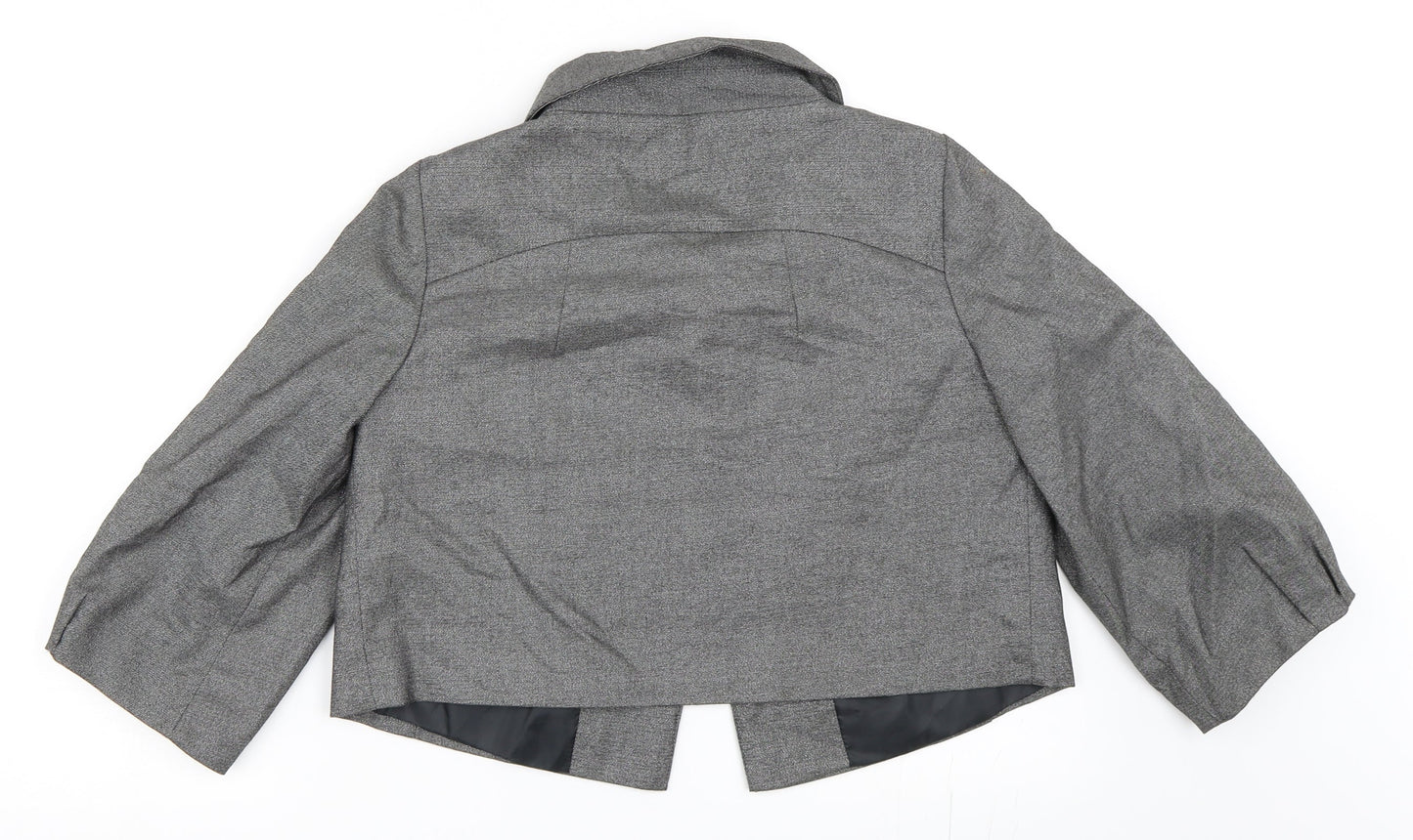 H&M Womens Grey   Jacket Blazer Size 38