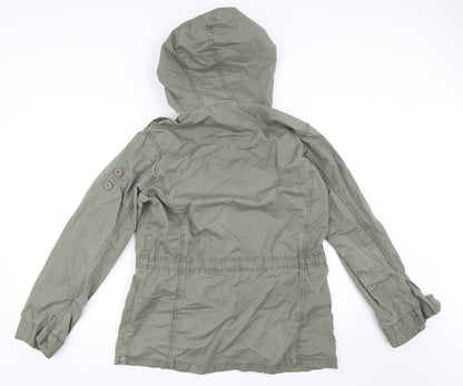Preloved Primark Womens Green   Jacket Coat Size 12 - Back