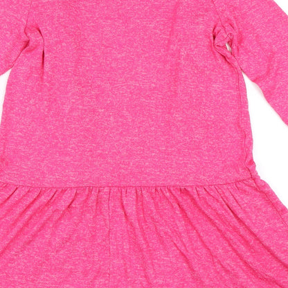 Preloved Expressions Womens Pink   Tunic Jumper Size 12 - Label