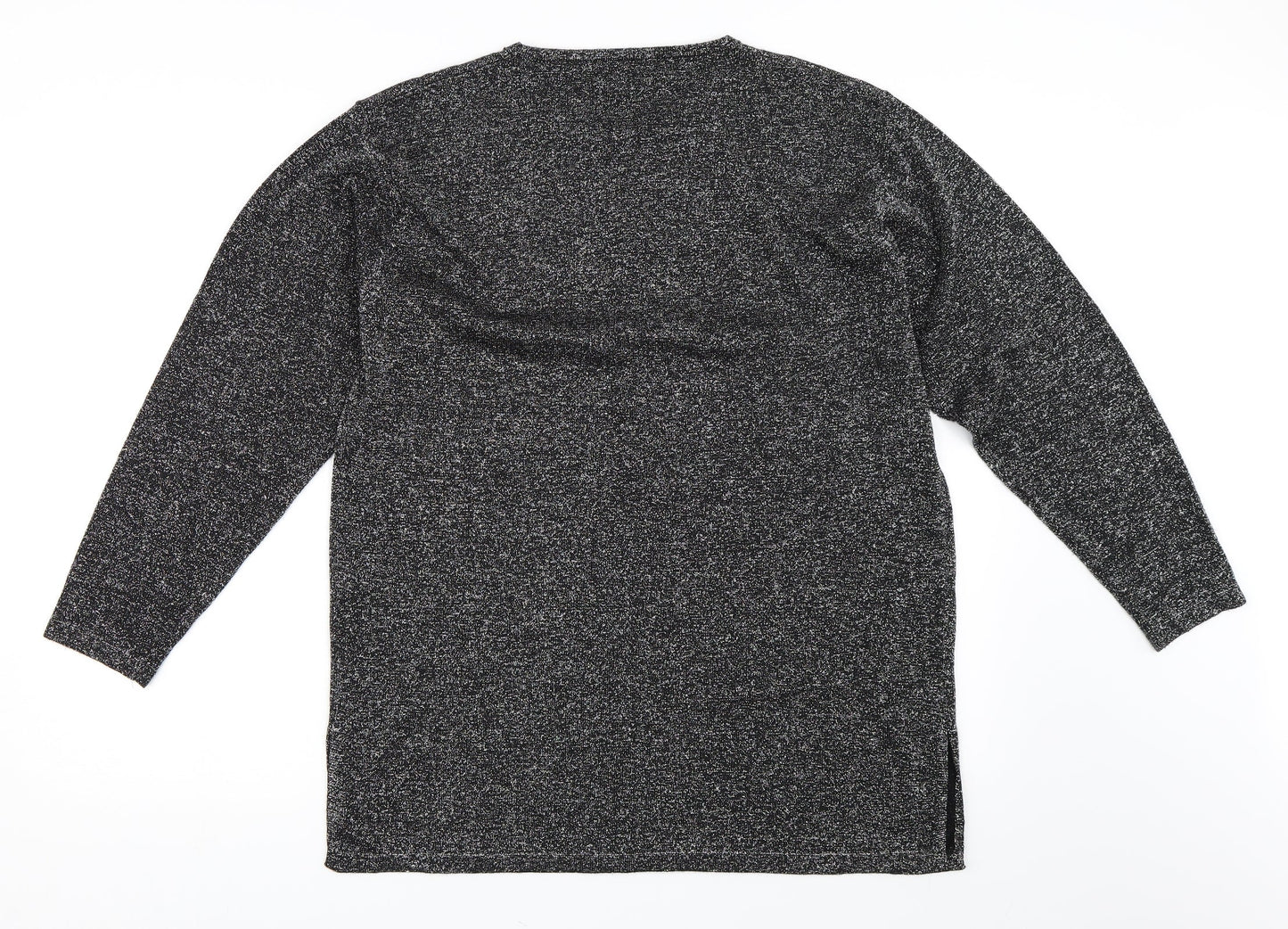 Fabrizo Womens Grey   Pullover Jumper Size M