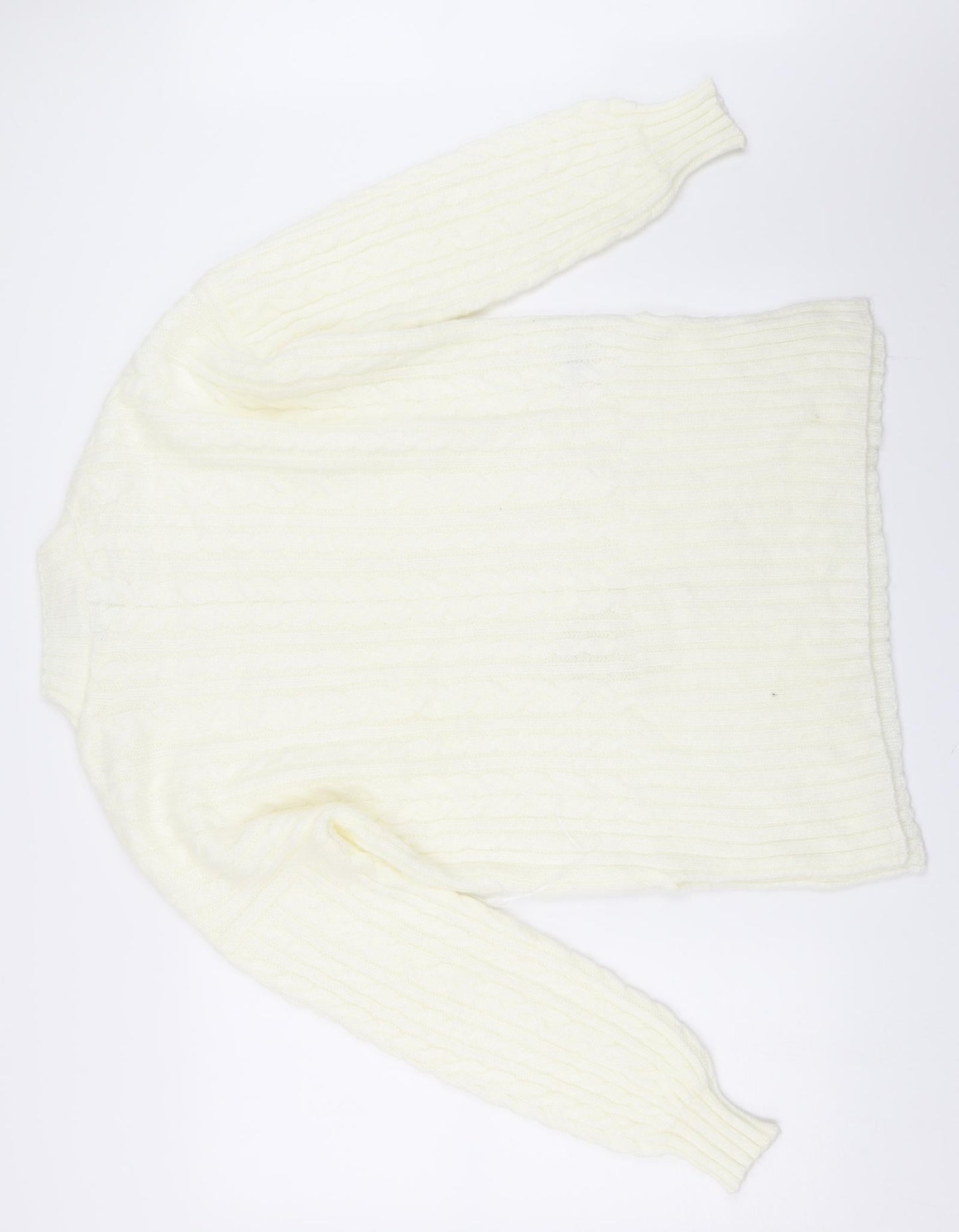 NEXT Womens Ivory   Tunic Jumper Size M
