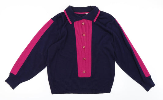 Preworn Womens Blue   Pullover Jumper Size 14