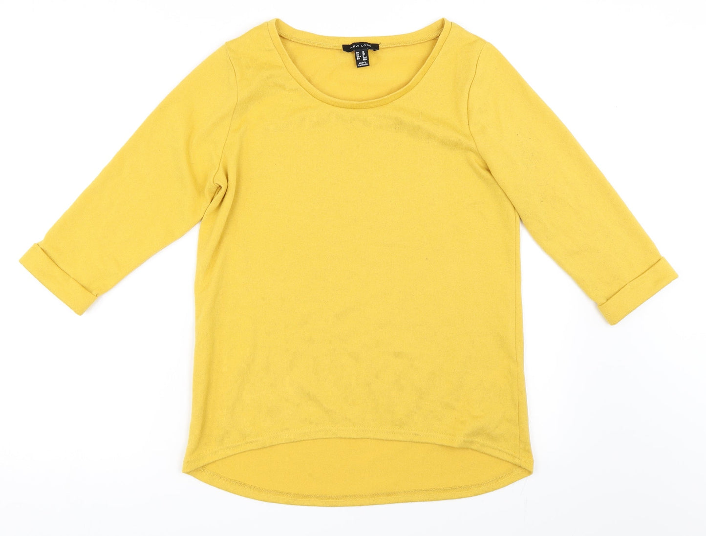 New Look Womens Yellow   Pullover Jumper Size 10