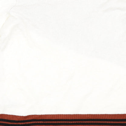 Preloved NEXT Womens White   Pullover Jumper Size 10 - Label
