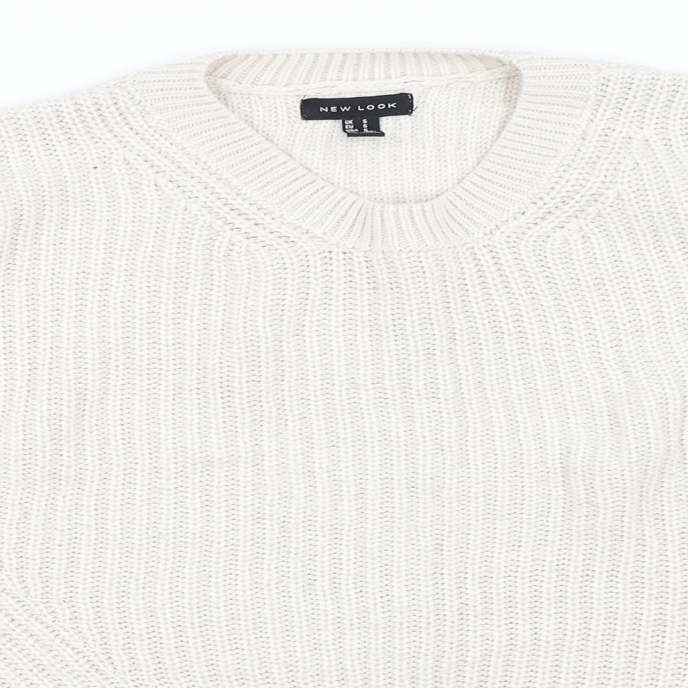 New Look Womens Beige   Pullover Jumper Size S