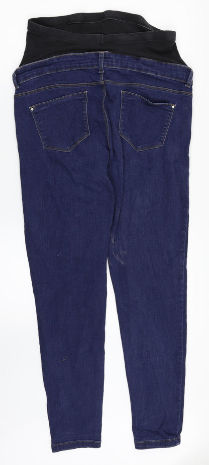 Preloved Dorothy Perkins Womens Blue  Denim Jegging Jeans Size 12 L28 in - Back