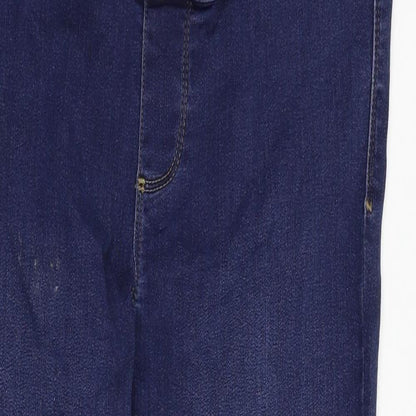 Preloved Dorothy Perkins Womens Blue  Denim Jegging Jeans Size 12 L28 in - Detail