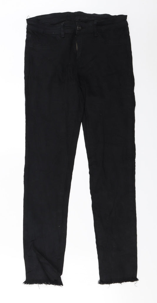 Preworn Womens Black   Skinny Jeans Size 26 in L24 in