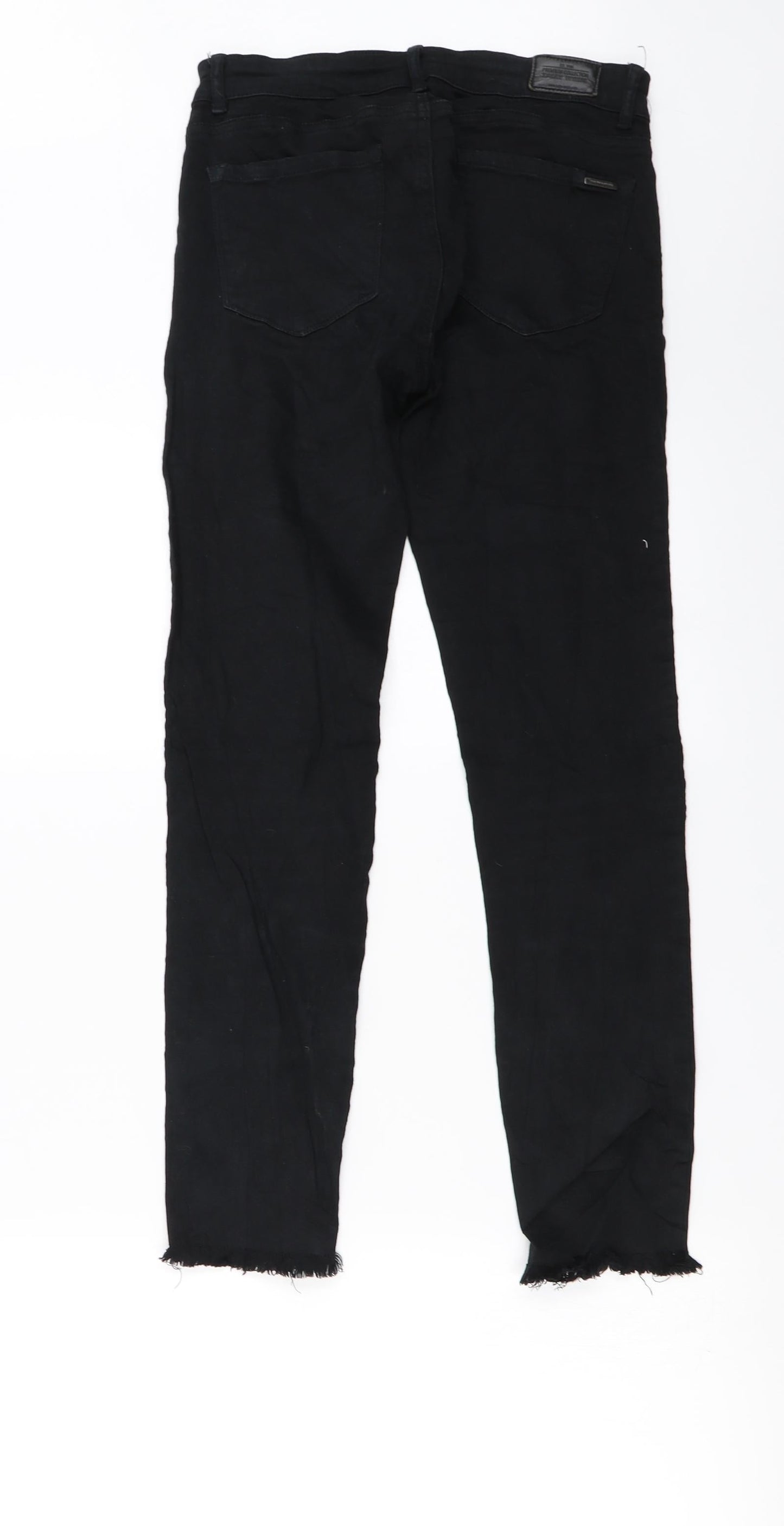 Preworn Womens Black   Skinny Jeans Size 26 in L24 in