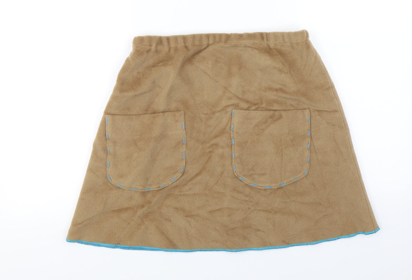 Preworn  Womens Brown   A-Line Skirt Size 26 in