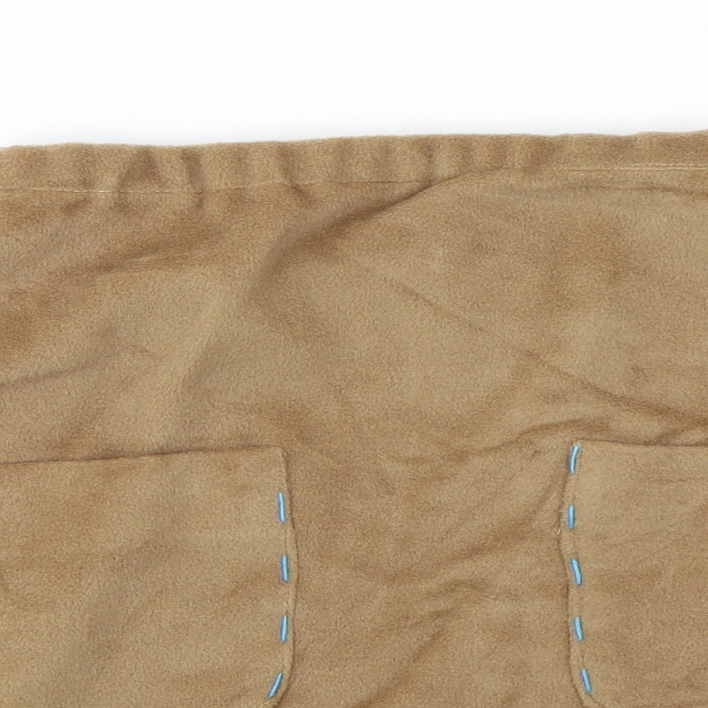 Preworn  Womens Brown   A-Line Skirt Size 26 in