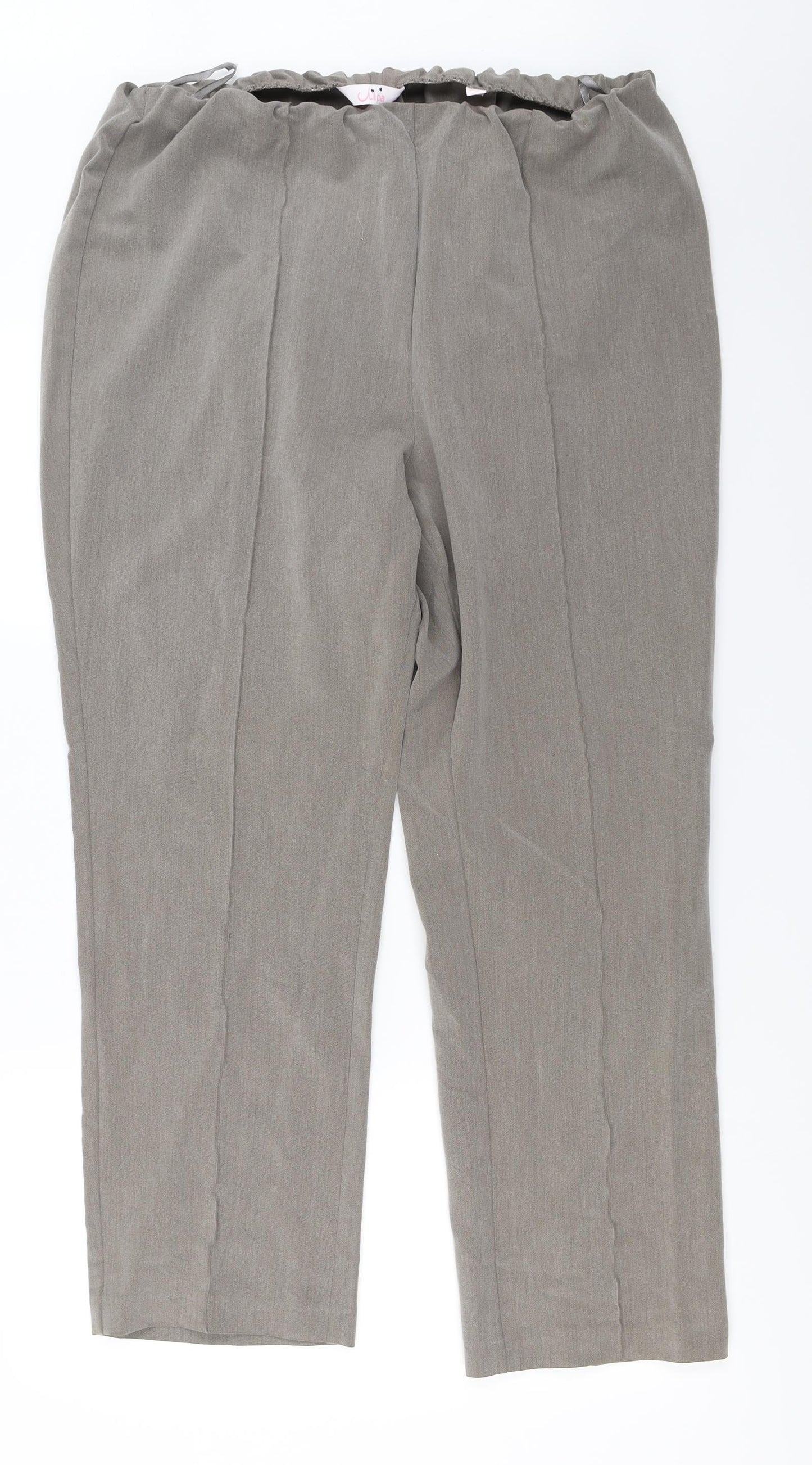 julipa   Womens Beige   Trousers  Size 20 L26 in