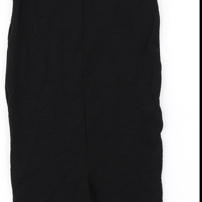Preloved New Look  Womens Black   Bandage Skirt Size 8 - Label