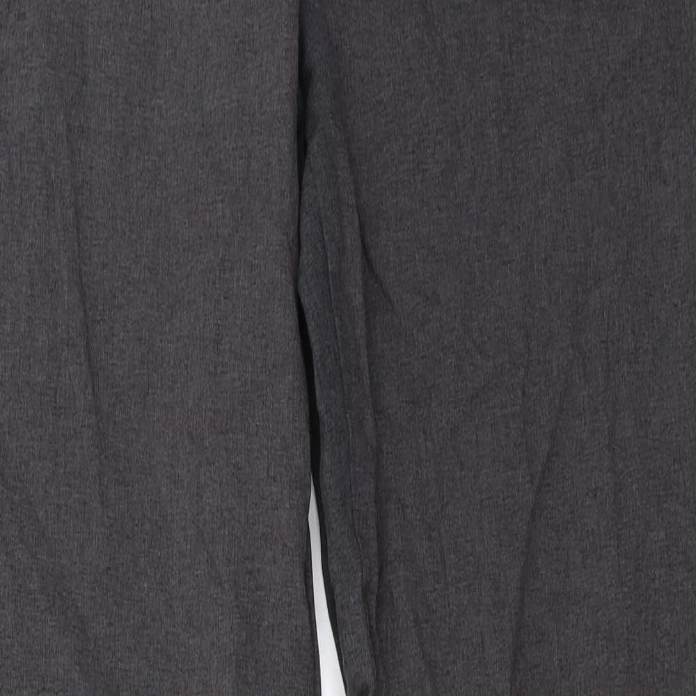 Marks and Spencer  Womens Grey   Trousers  Size 14 L28 in