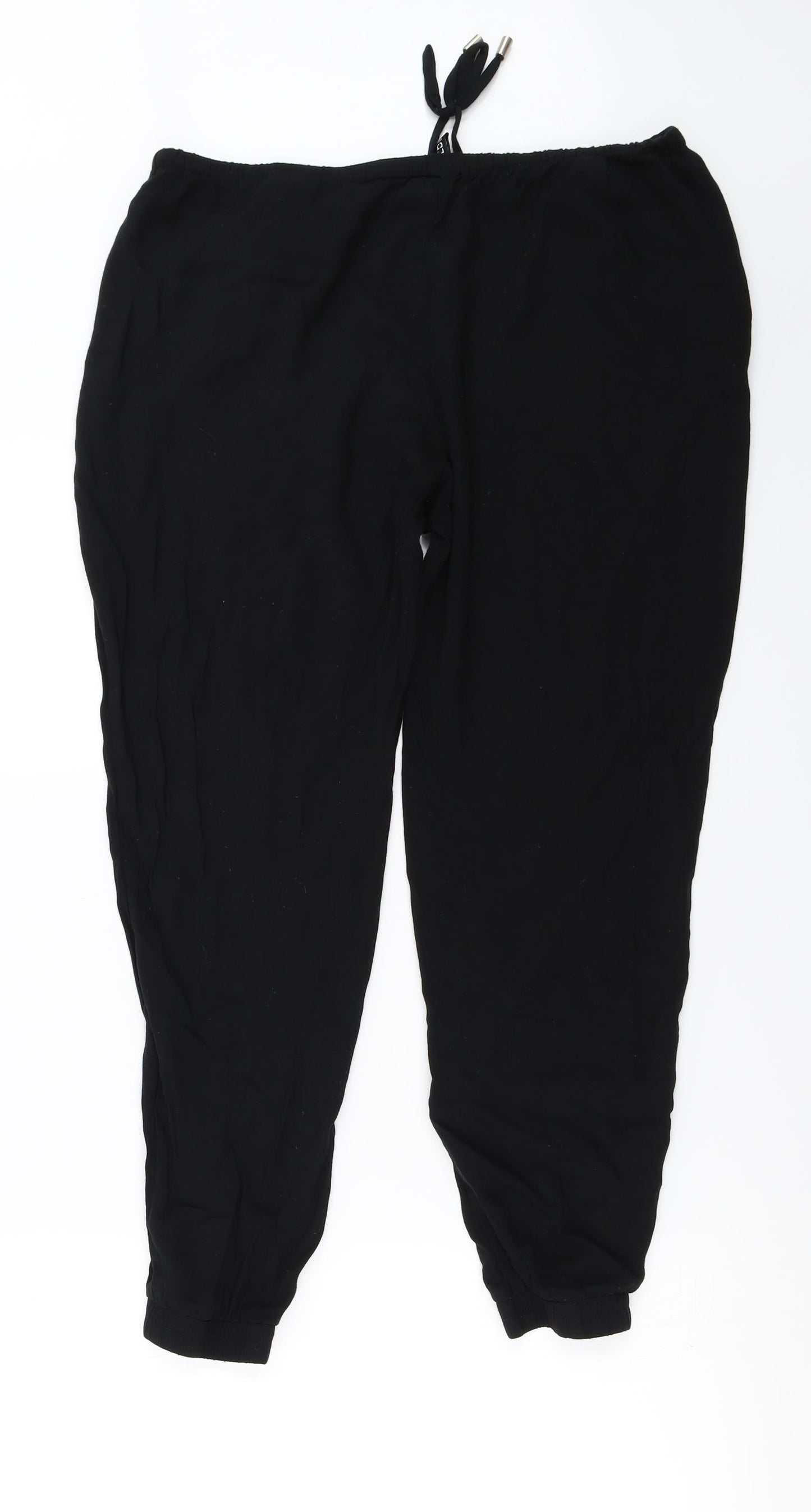 H&M  Womens Black   Trousers  Size 10 L23 in