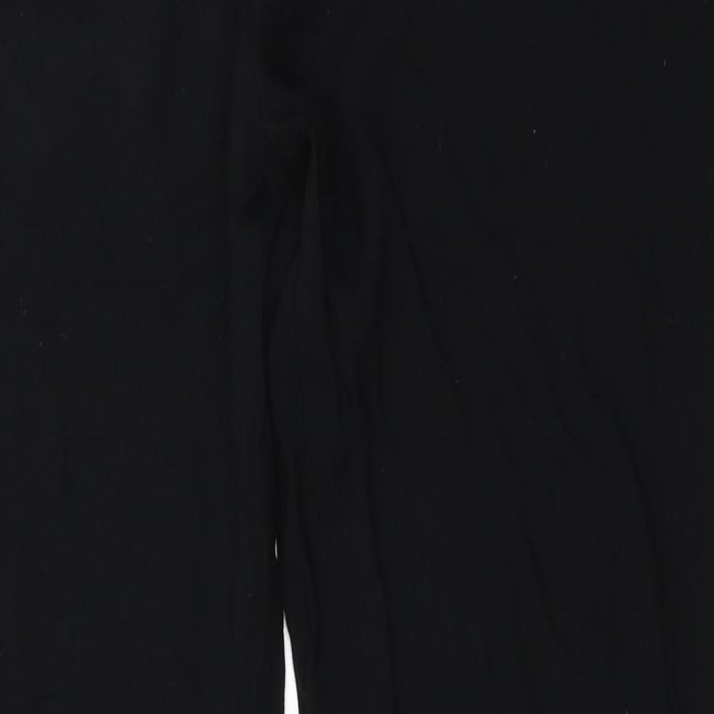 H&M  Womens Black   Trousers  Size 10 L23 in